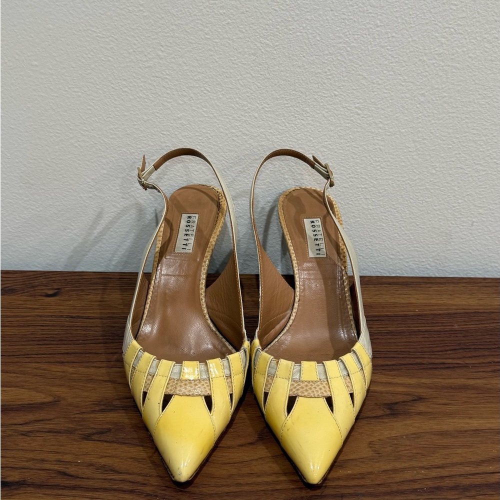 Fratelli Rossetti Italian Designer Heels Size 8.5